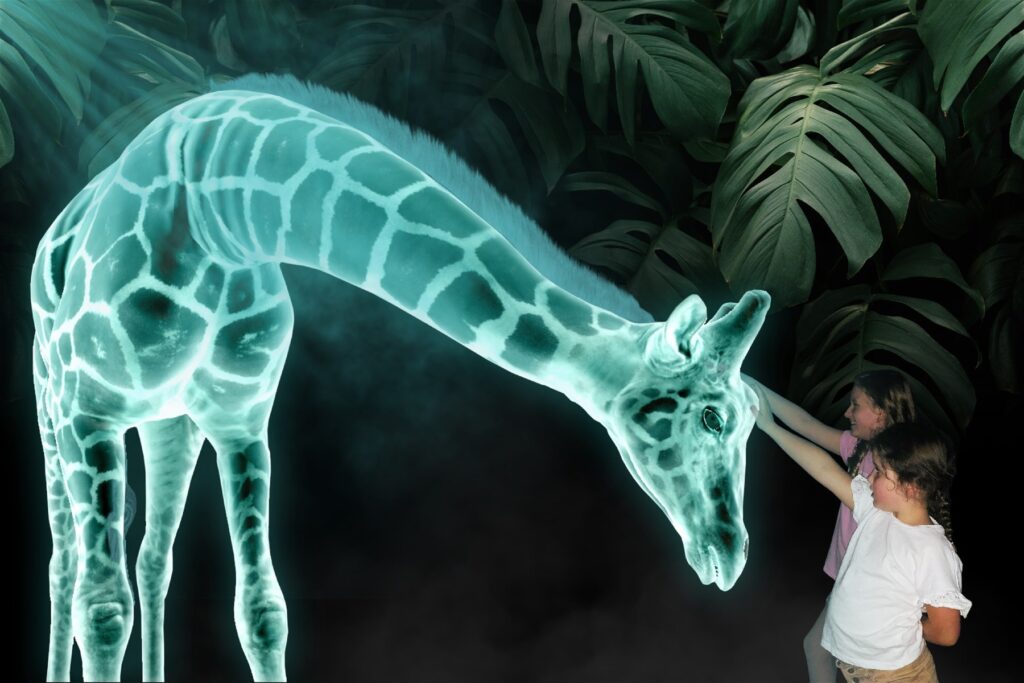 A zoo like no other: a hologram zoo has opened in Ringwood