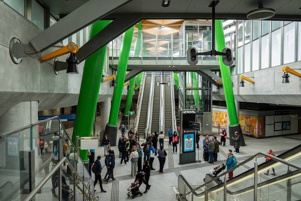 A 120-metre underpass connecting Anzac Station to the Shrine is now open